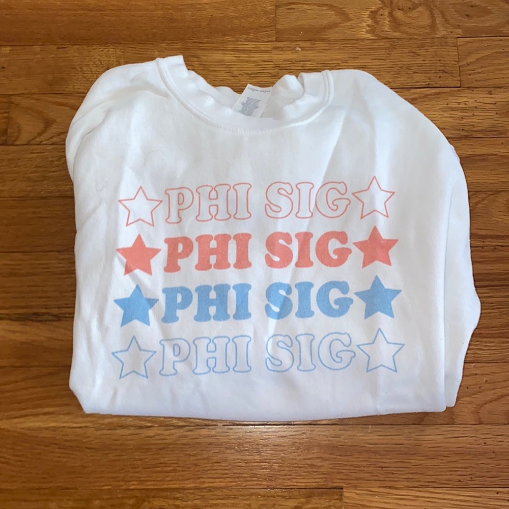 Phi sig crew neck